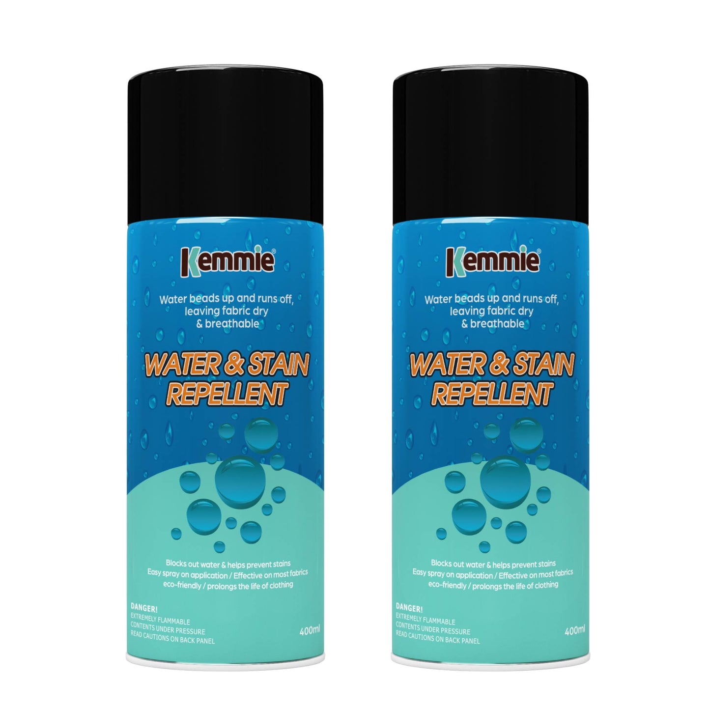 2x 212g Water Proof Stain Repellent - Hydrophobic Protective Spray - Fabrics Hats