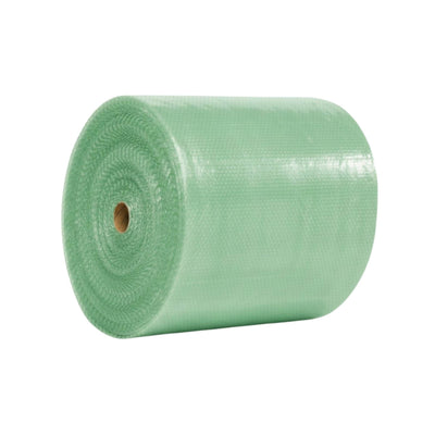 100m x 375mm Bubble Cushioning Wrap Biodegradable Eco Green Protective Packaging
