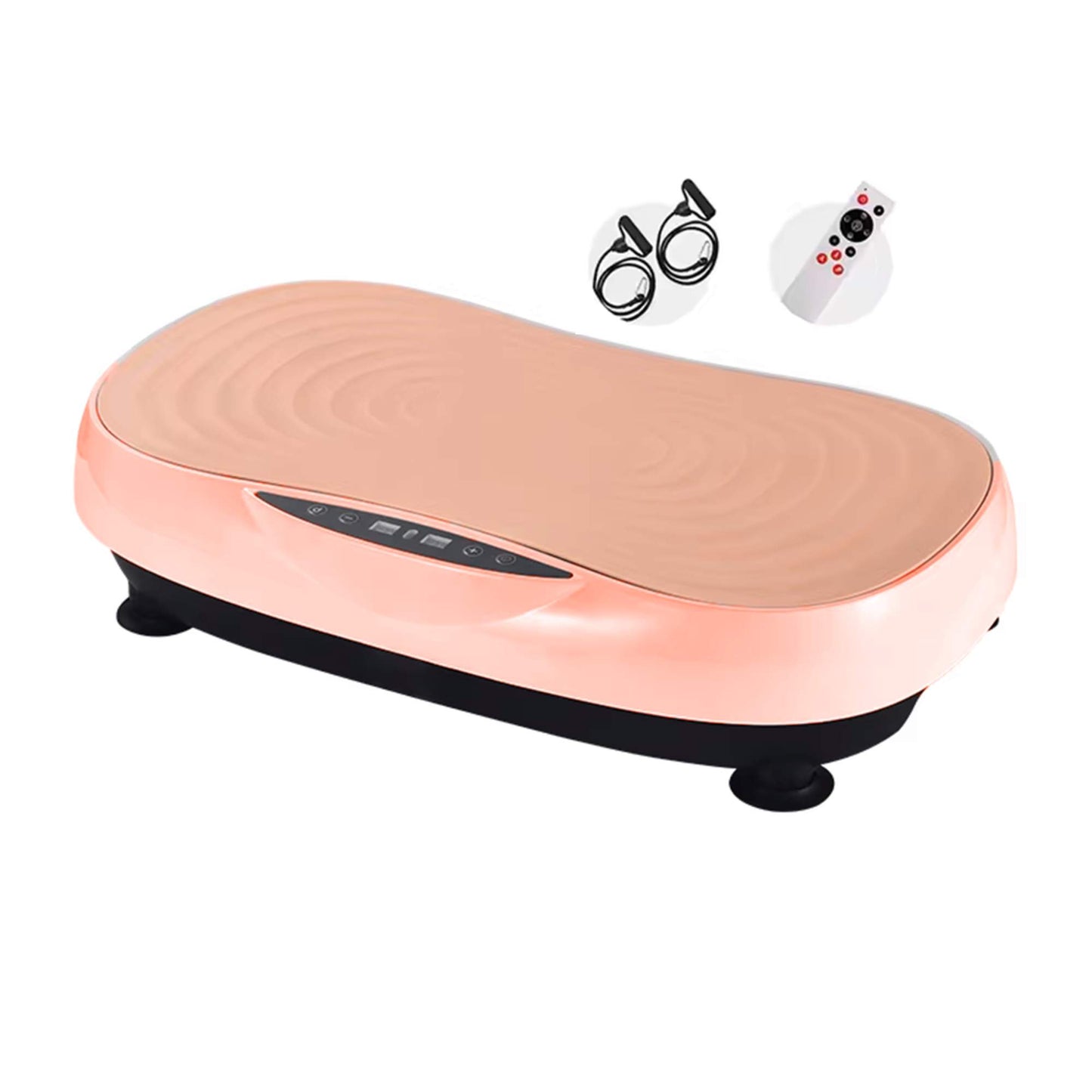 Social Hike Vibration Plate Machine - Vibrating Exercise Platform Pink