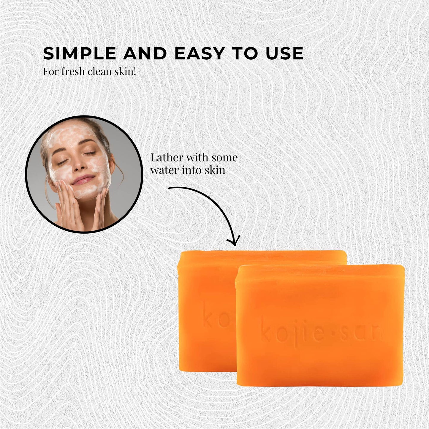1x 65g Kojie San Soap - Original Kojic Acid Bar