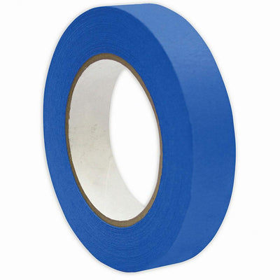1x Blue Masking Tape 24mmx50m UV Resistant Painters Painting Outdoor Adhesive