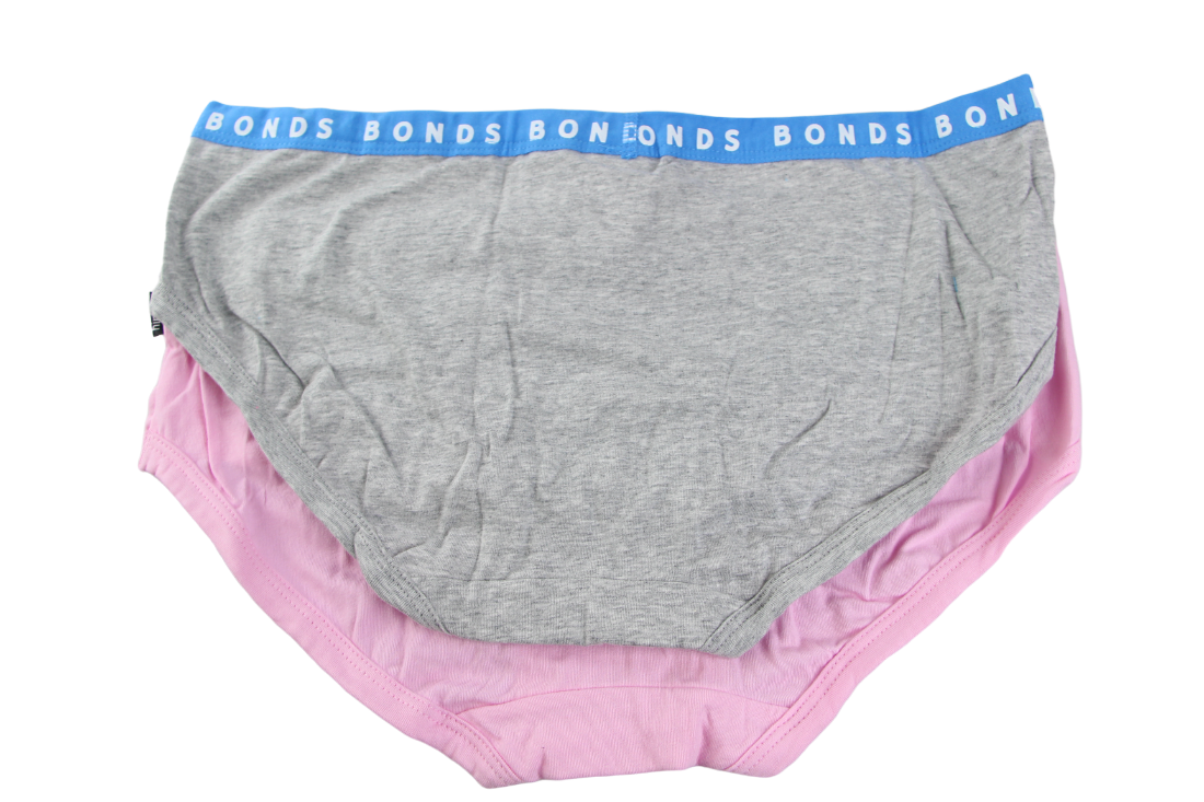 2 Pairs X Bonds Womens Hipster Boyleg Underwear Briefs 29K