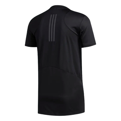 2 x Adidas Mens Black Heat Training Athletic T-Shirt