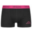 2 x Kappa Trunks Mens Black Boxers Underwear Trunk Boxer Shorts S M L Xl Xxl
