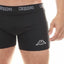 2 x Kappa Trunks Mens Black Boxers Underwear Trunk Boxer Shorts S M L Xl Xxl