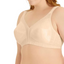 2 x Playtex Womens 18 Hour Comfort Strap Natural Beige Wirefree Bra
