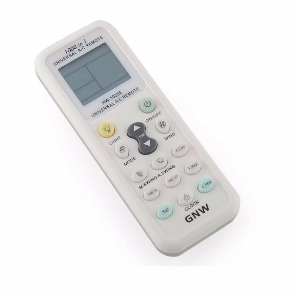 2 x Universal Aircon Remote Control A/C Ac Air Conditioner 1000 In 1 Suits Most
