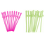 20 Pink Glow In The Dark Willy Drinking Hens Night Games Party Penis Dick Straws