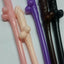 20 X Multicoloured Willy Drinking Nude Hens Night Games Party Penis Dick Straws