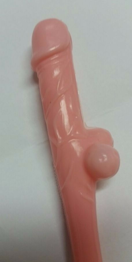 20 X Multicoloured Willy Drinking Nude Hens Night Games Party Penis Dick Straws