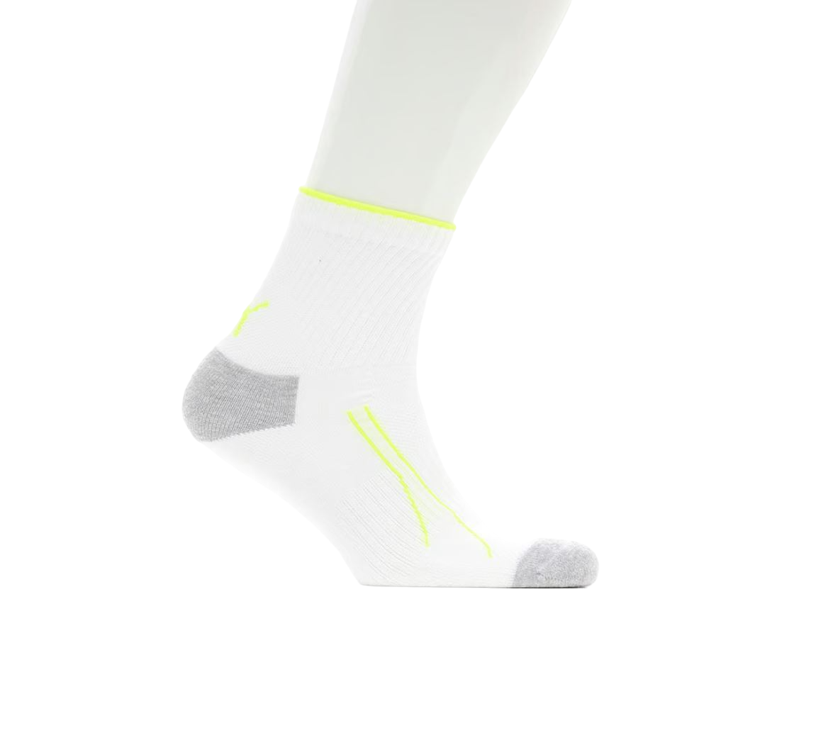 20 X Unisex Puma Performance Training Quarter Crew White Socks