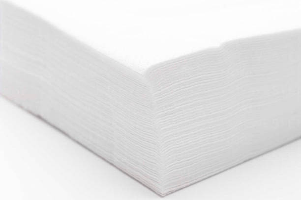 2000 X Alfresco Folded Dinner Napkins White 1 Ply