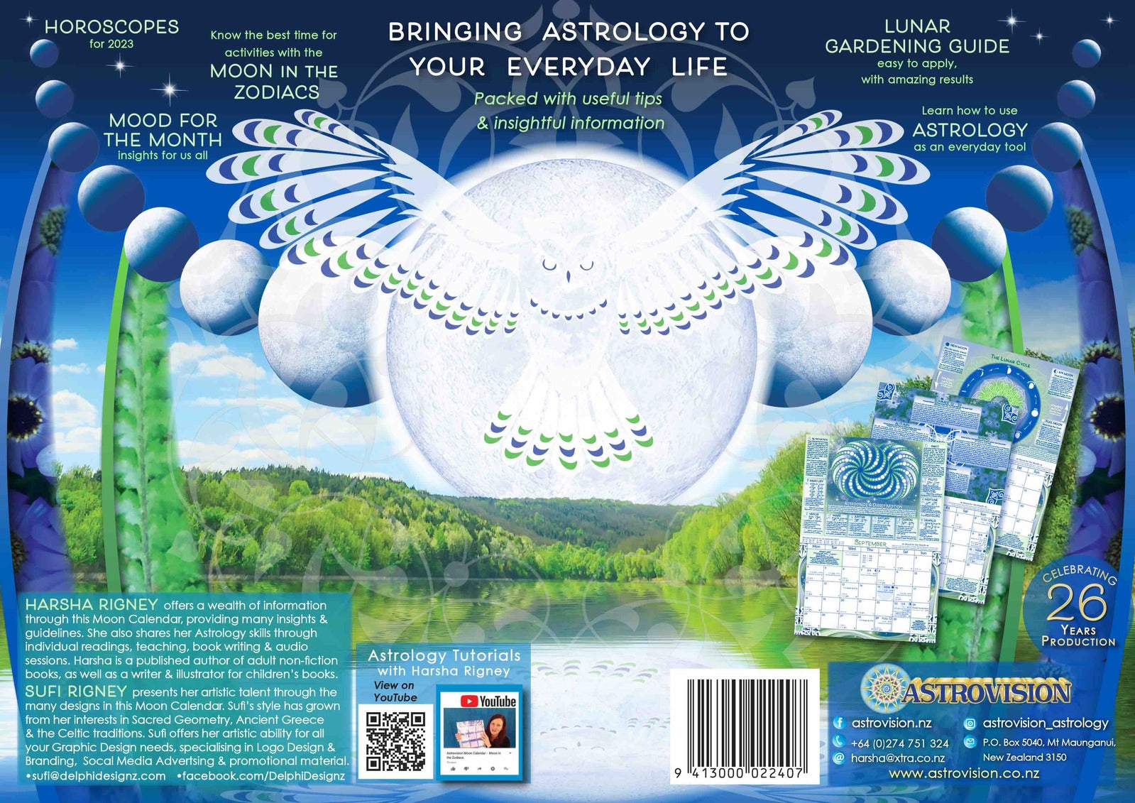 2024 Astrovision Moon Calendar (Australian Edition)