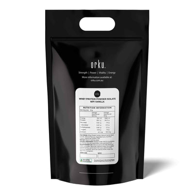 20Kg Whey Protein Powder Isolate - Vanilla Shake WPI Supplement