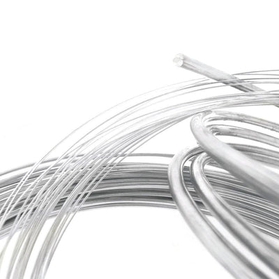 20cm Sterling Silver 1mm - Hard Wire Rod 18 Gauge Jewellery Craft