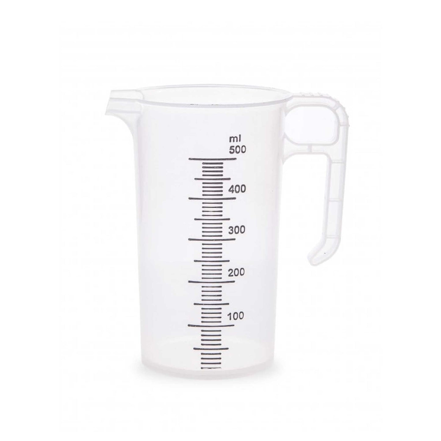 20x 500ml Measuring Jug Strong Clear Plastic Propylene BPA 5 Food Grade Pro-Jug