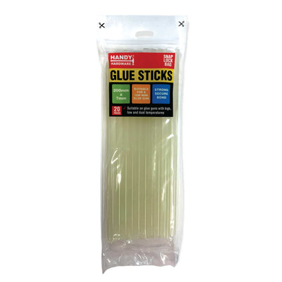 20x Hot Melt Glue Sticks 200mmx7mm Clear 40w Gun Craft Stick Adhesive