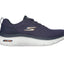 Mens Skechers Go Walk Hyper Burst - Nanocore Navy/Orange Walking Shoes