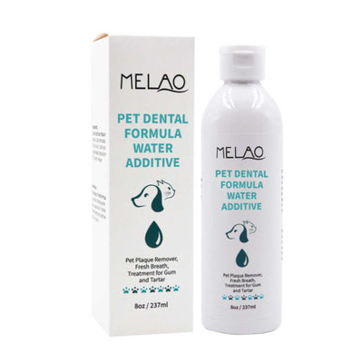 237ml Pet Dental Formula - Water Additive Dog Cat Teeth - Tartar Plaque Breath
