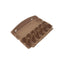 25 Recyclable 12-Egg Egg Cartons Full Dozen - Brown / Charcoal / Green / Purple