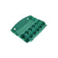 25 Recyclable 12-Egg Egg Cartons Full Dozen - Brown / Charcoal / Green / Purple