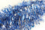 25 X Christmas Tinsel Thick 2-Tone Xmas Garland Tree Decorations - Blue/Silver