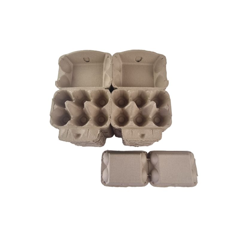 25 X Egg Cartons For 12 Eggs Full Dozen New Carton Twin Six Pack Brown