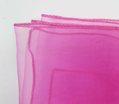 25 X New Organza Bows Chair Sashes Wedding Engagement Fuschia Seat Bow