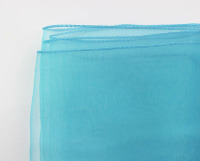 25 X New Organza Bows Chair Sashes Wedding Engagement Light Blue Seat Bow