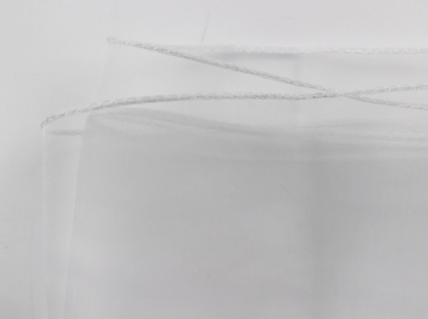 25 X New Organza Bows Chair Sashes Wedding Engagement White Seat Bow