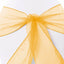 25 X Organza Bows Chair Sashes Wedding Engagement Black White Silver Seat Bow