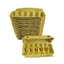 25 X Yellow Full Dozen Carton 12-Egg Recyclable Egg Cartons