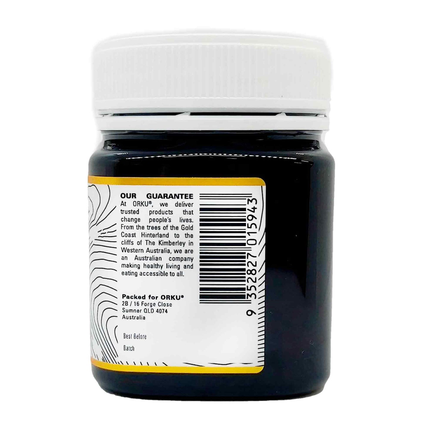 250g MGO 100+ Australian Manuka Honey - 100% Raw Natural Pure Jelly Bush