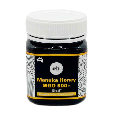 250g MGO 500+ Australian Manuka Honey - 100% Raw Natural Pure Jelly Bush