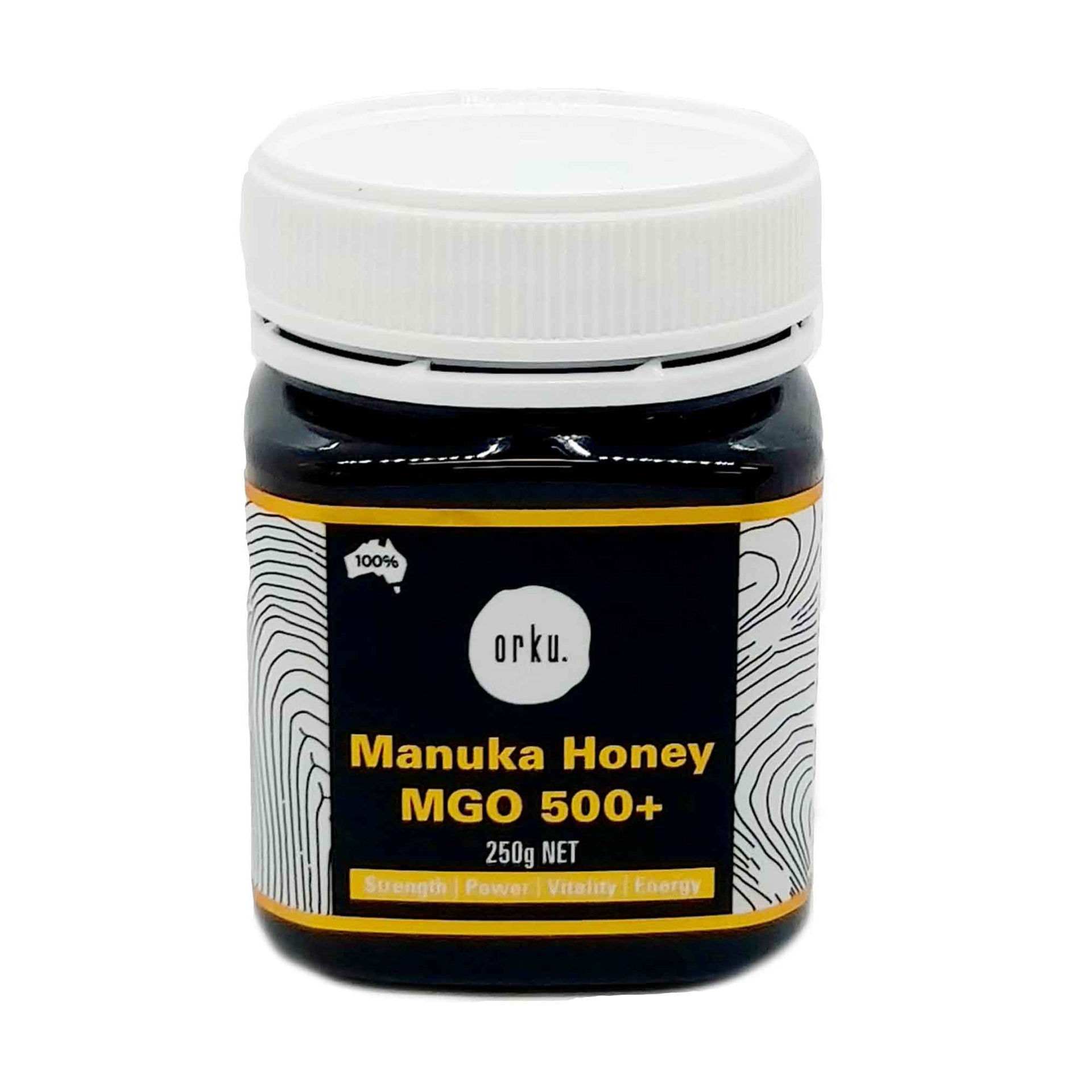 250g MGO 500+ Australian Manuka Honey 100% Raw Natural Pure Jelly Bush Australia