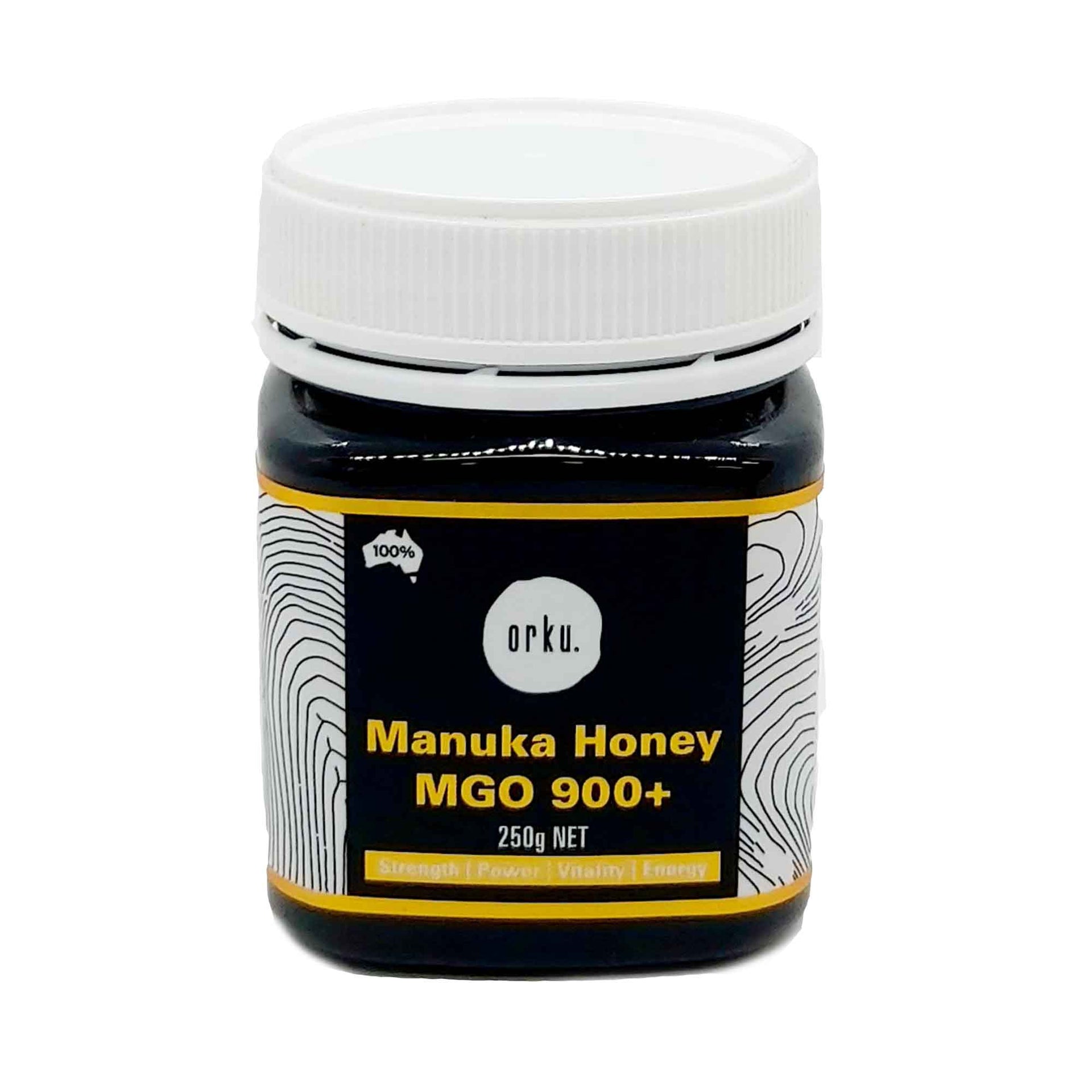 250g MGO 900+ Australian Manuka Honey - 100% Raw Natural Pure Jelly Bush Australia