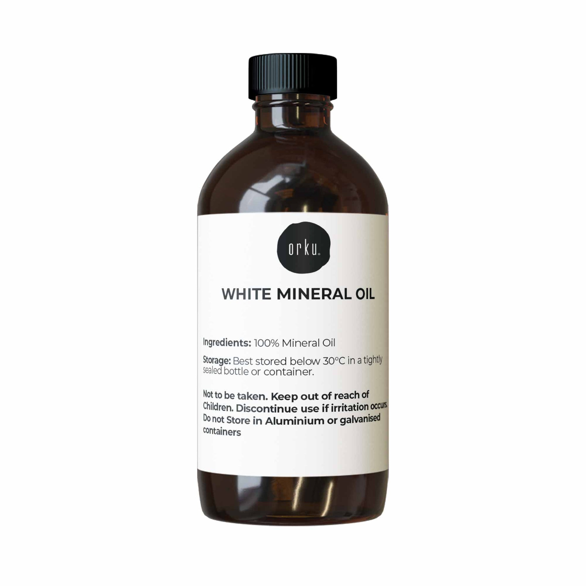 250ml White Mineral Oil - Liquid Paraffin Carrier for Essential Oils Skin Hair