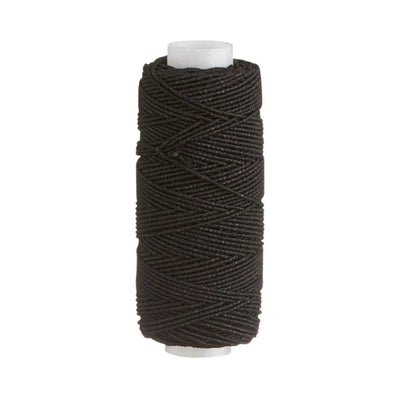 25m Shirring Elastic Thread Black Smocking Gathering Roll For Sewing Machine