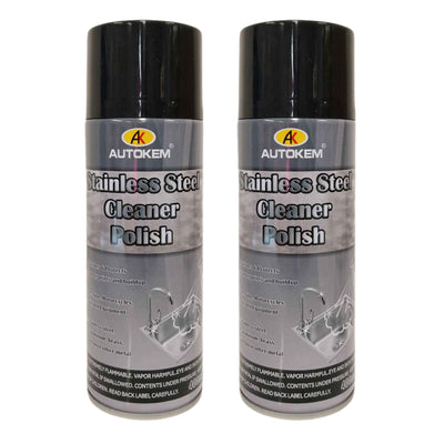 260g Stainless Steel Polish Cleaner Spray For Cleaning Pans Sinks + Appliances