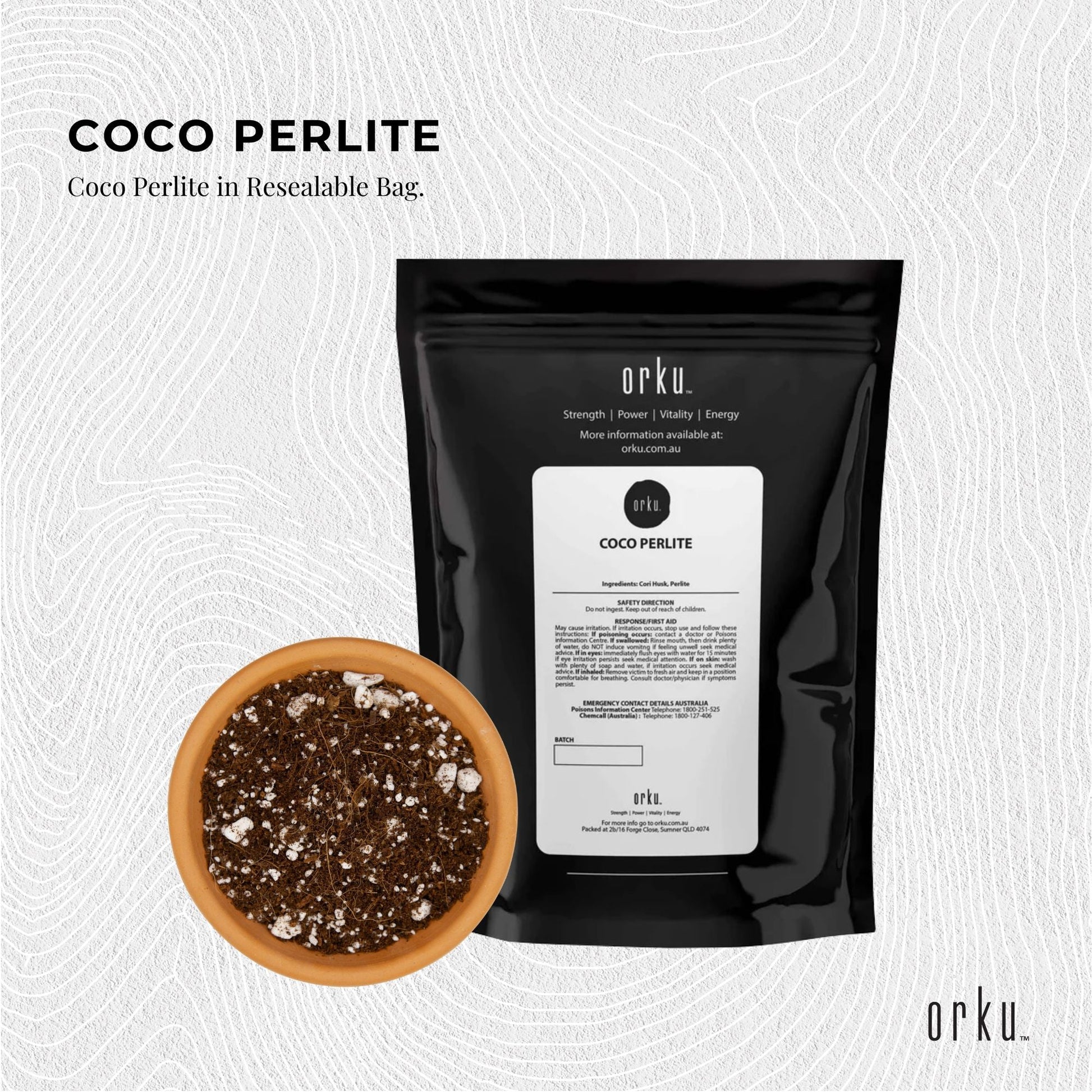 2L Premium Coco Perlite Mix - 70% Coir Husk 30% Hydroponic Plant Growing Medium