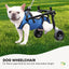 Rooster Farms Dog Wheelchair for Back Legs - Adjustable Height Mobility Aid