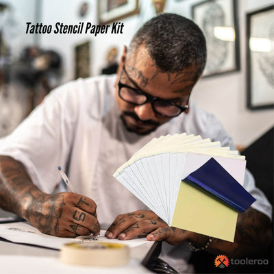 Tooleroo A4 Tattoo Thermal Paper Sheets - 4 Layer Professional Stencil Transfer