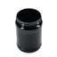 2.5L Wide Mouth Plastic Jars and Lids Black - Empty Protein and Powder Tubs