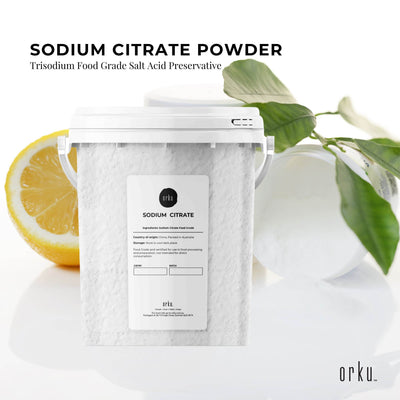 1.3Kg Sodium Citrate Powder Tub - Trisodium Food Grade Salt Acid Preservative