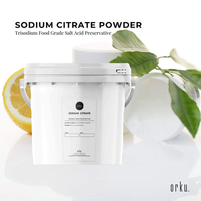 5Kg Sodium Citrate Powder Tub - Trisodium Food Grade Acid Salt Preservative