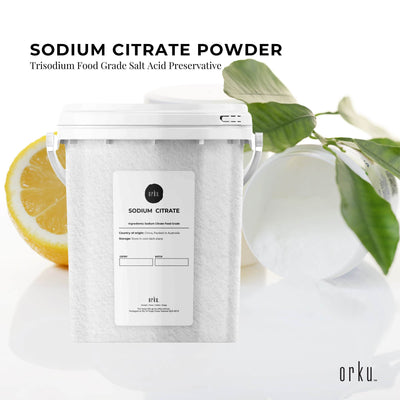 1.3Kg Sodium Citrate Powder Tub - Trisodium Food Grade Salt Acid Preservative