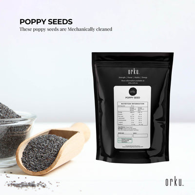 2Kg Poppy Seeds Unwashed Papaver Somniferum For Baking and Decorating