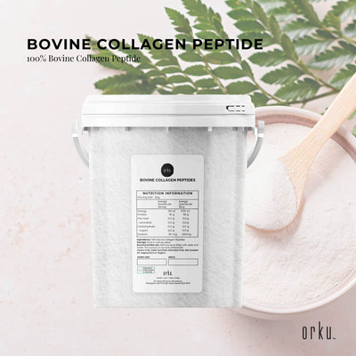 Collagen Powder Tub - Bovine Hydrolysate Protein Peptide Supplement Unflavoured