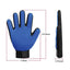2in1 Pet Deshedding and Massage Glove - Dog or Cat Hair Grooming Right Hand Mitt