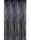 2m Metallic Tinsel Door Curtain Backdrop Foil Kids Party Shiny Black Gold Silver